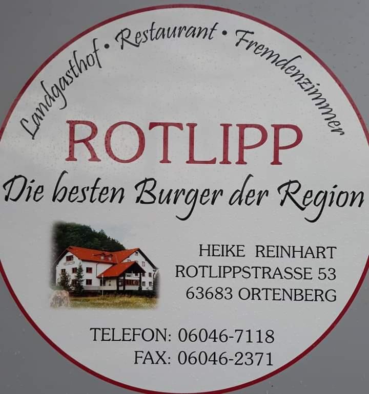 Landgasthof Rotlipp Gaestezimmer Ortenberg  Exteriör bild